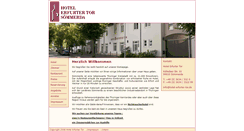 Desktop Screenshot of hotel-erfurter-tor.de